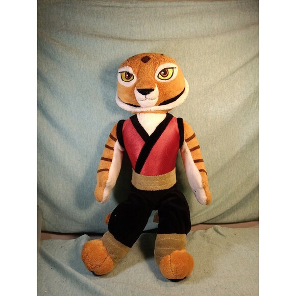 Master Tigress Plush Kohl's Cares Kids 12" Soft Stuffed Kung Fu Panda - Picture 1 of 3
